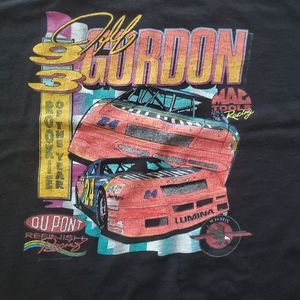 Jeff Gordon Nascar vintage 90s shirt black